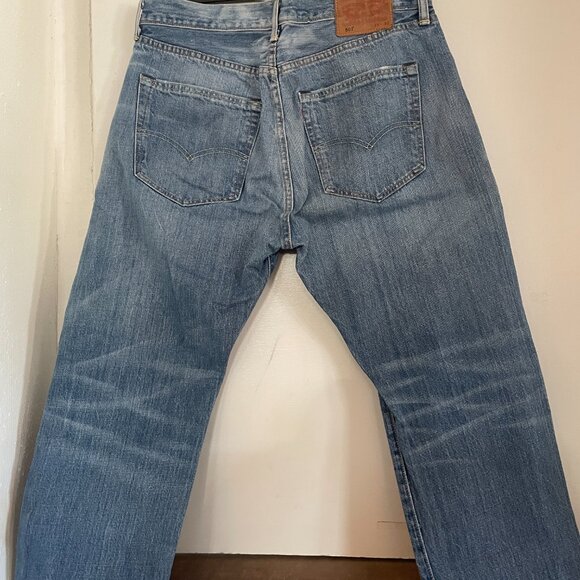 Levis 501 Jeans 35x30 Classic Fit Straight Leg - Picture 3 of 3